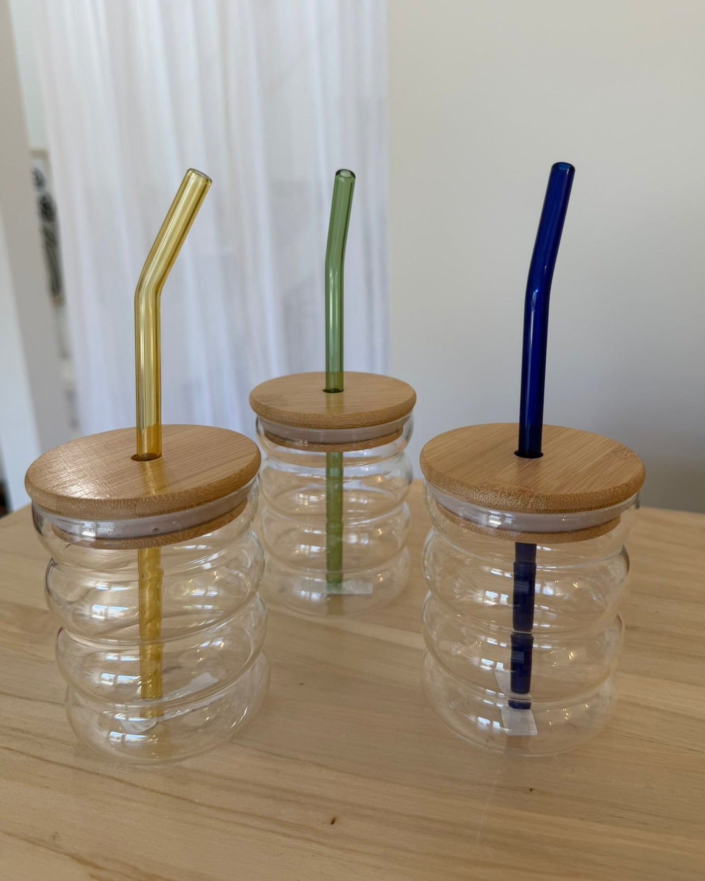 Vasos bubble + sorbete de color