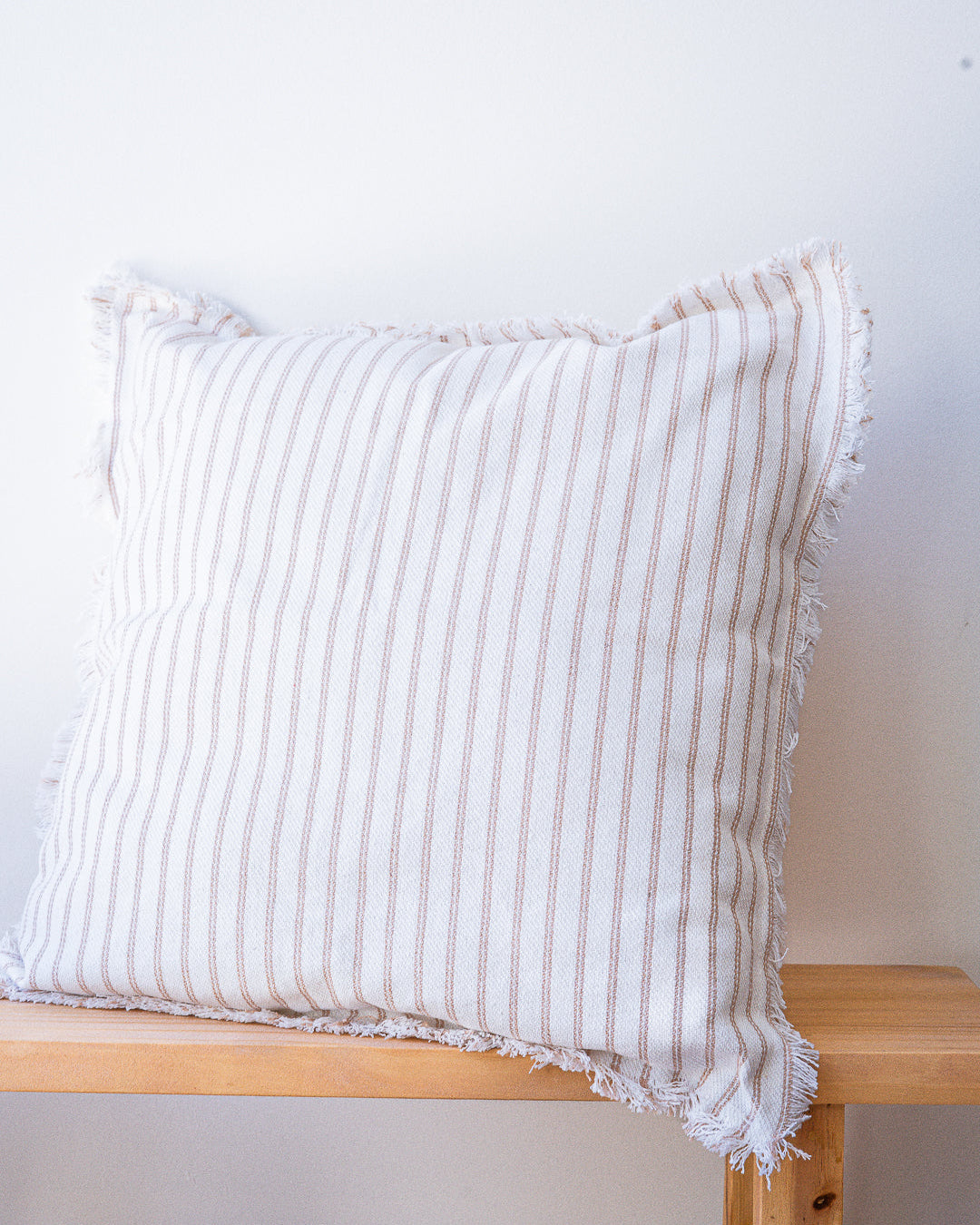 Funda de almohadón rayas