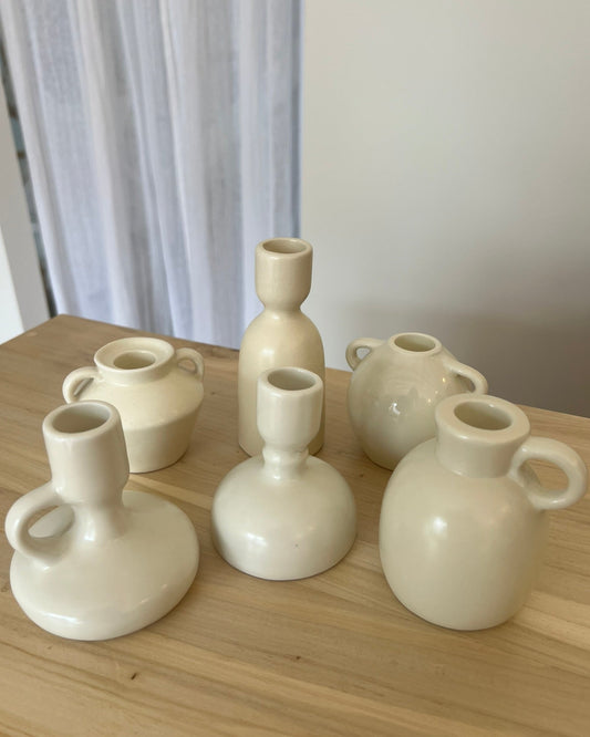 portavelas cerámicos