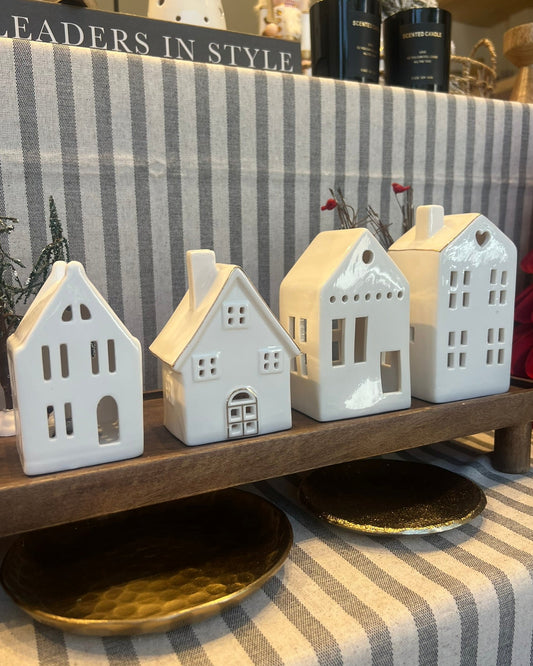 Casitas de cerámica Led