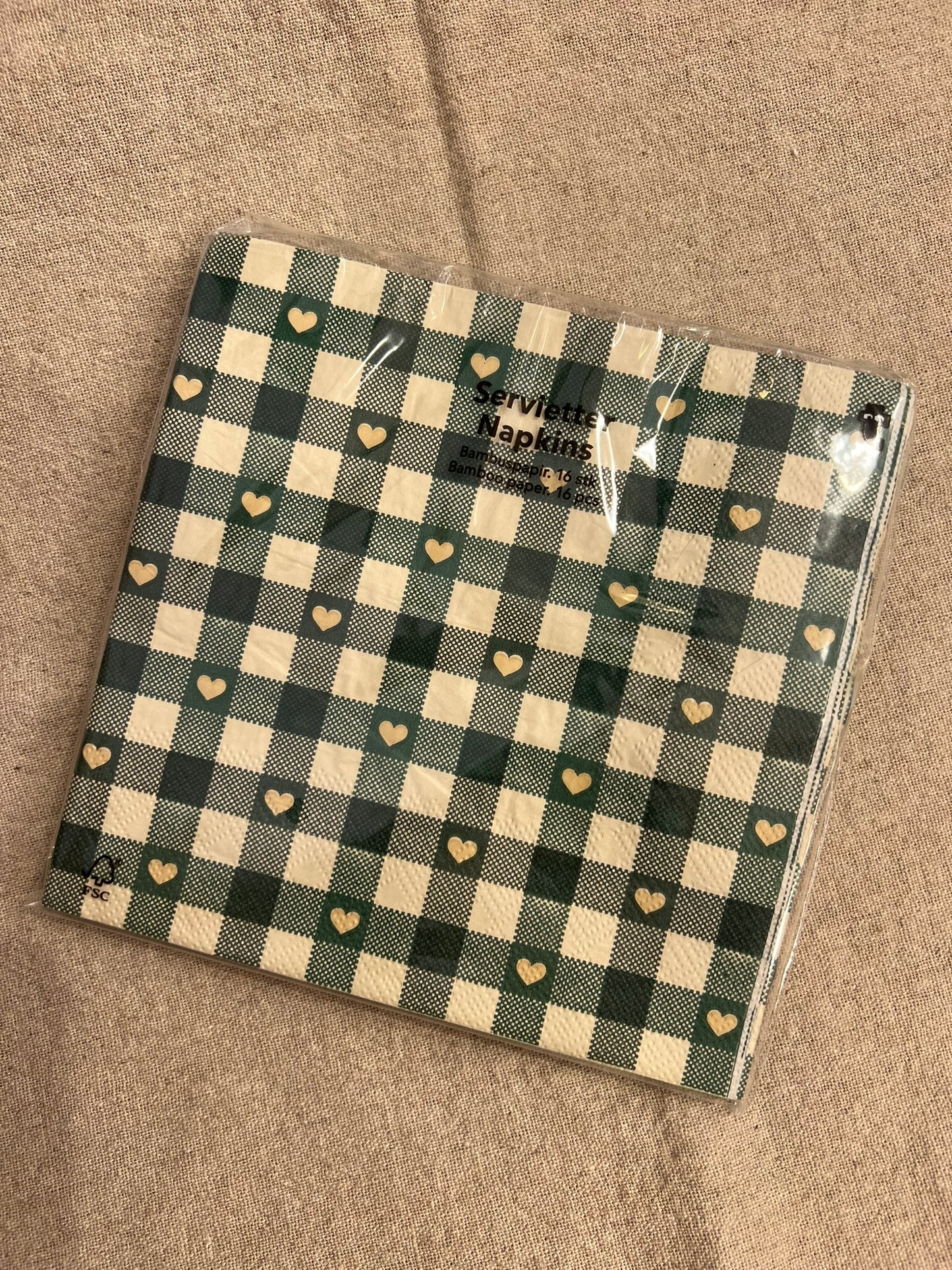 Servilletas descartables