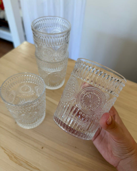 Vasos de vidrio 250ml