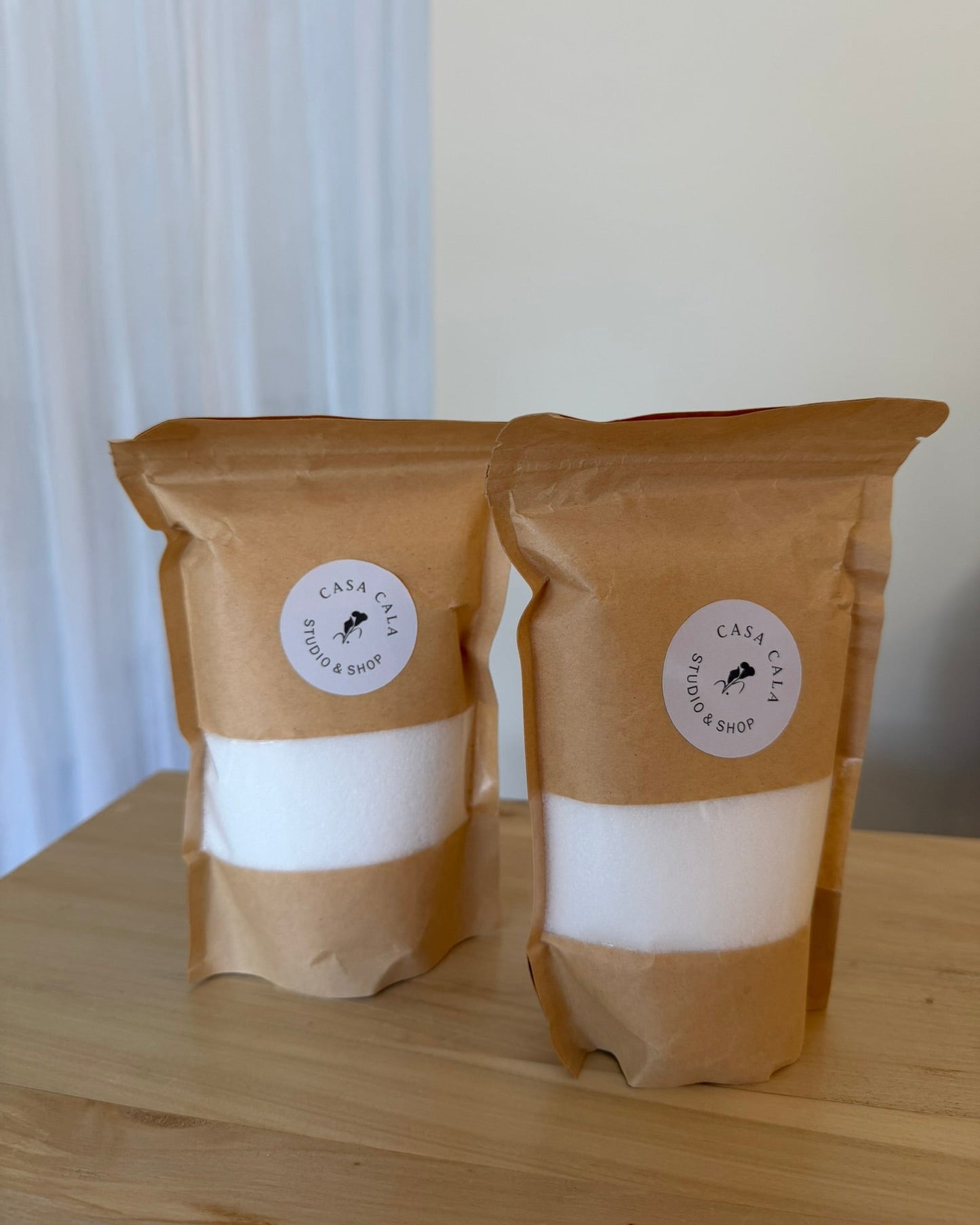 Vela perlada 200g + 15 mechas