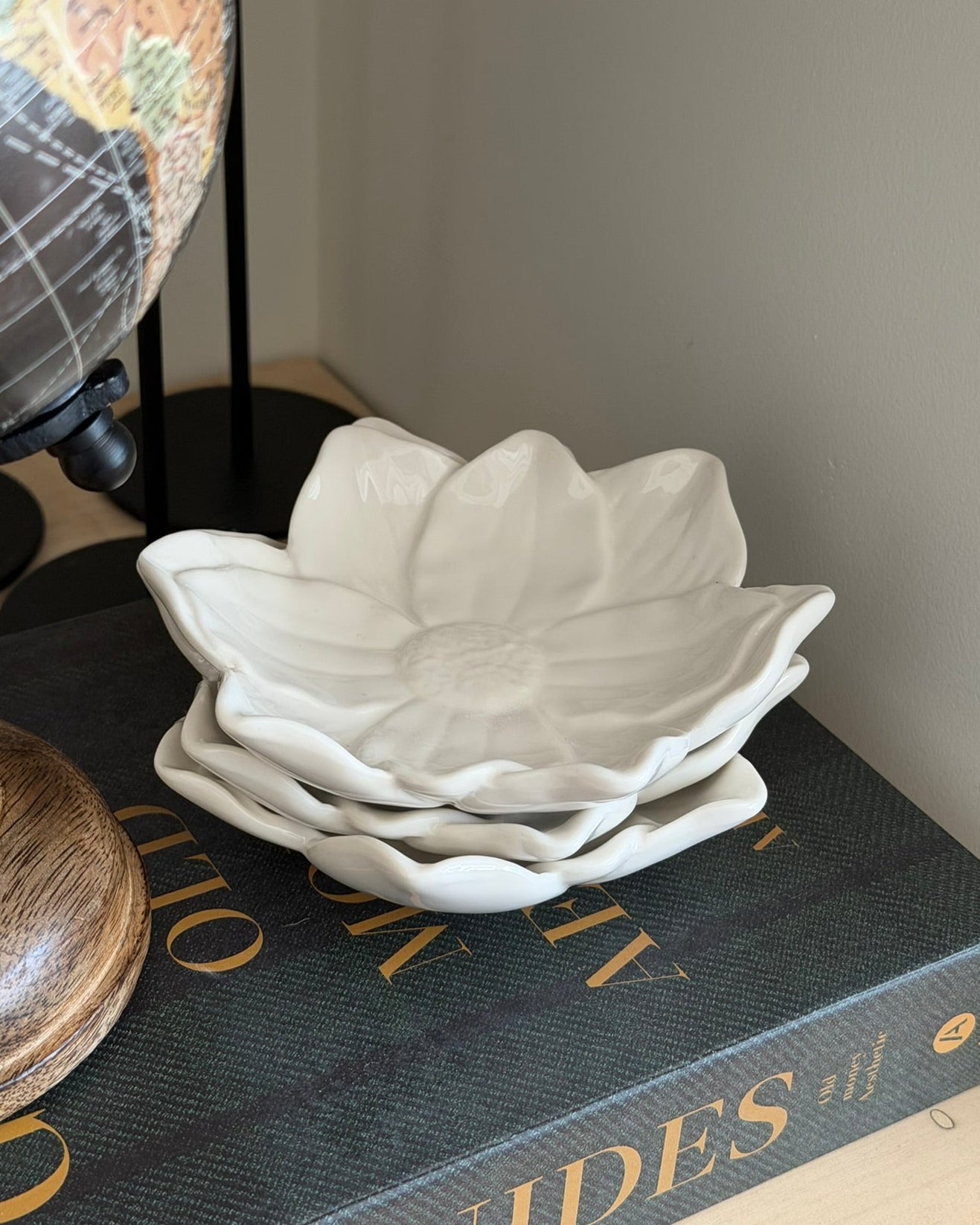 Platito decorativo flor