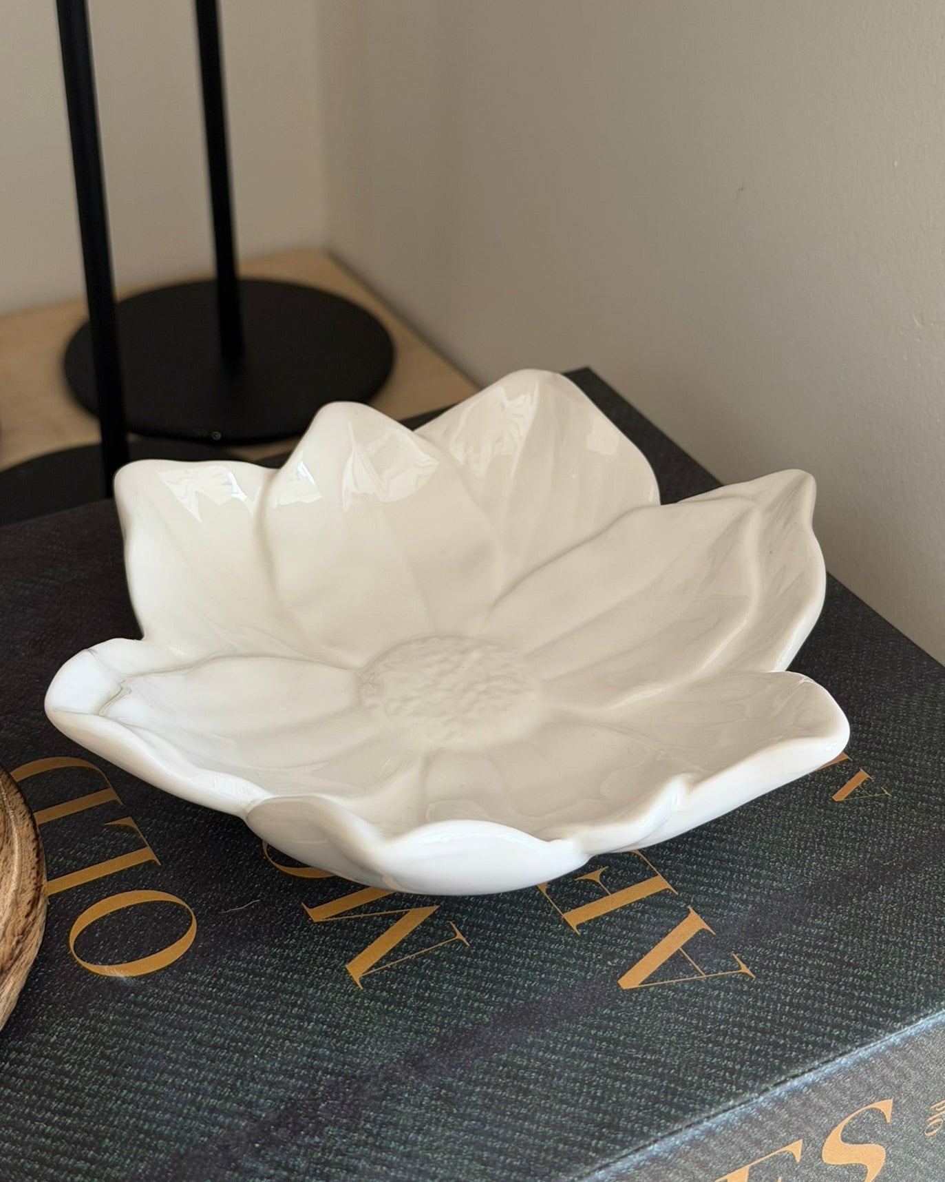 Platito decorativo flor