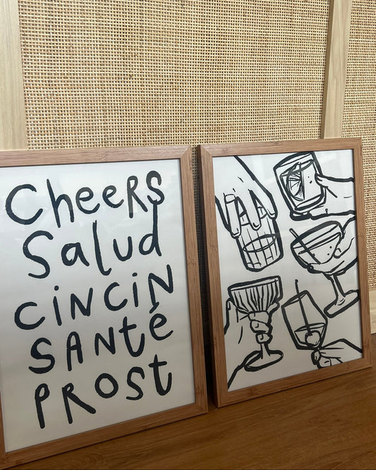 Set de 2 cuadros salud