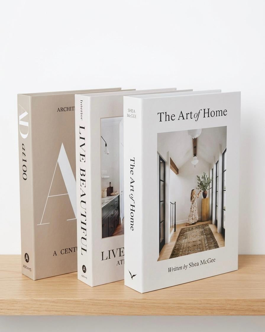 Libros decorativos home
