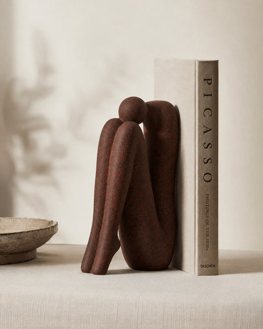 Soporta libros de cerámica