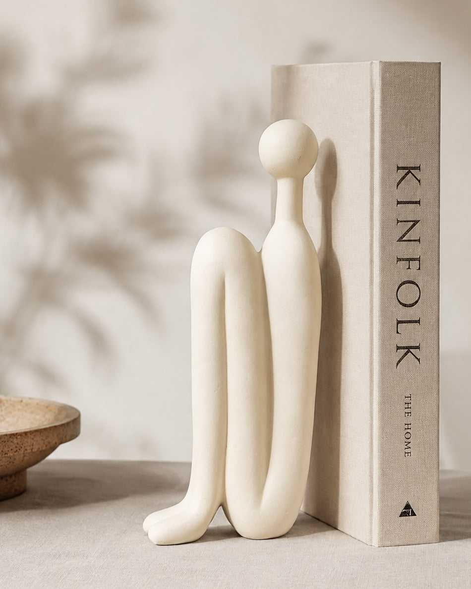 Soporta libros de cerámica