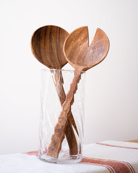 Set de 2 cucharas para ensalada