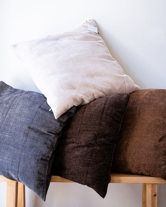 funda de almohadón lisos