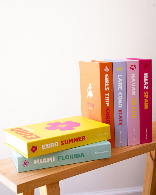 Libros decorativos travel serie